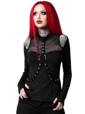 Killstar Pogo Long Sleeved Top